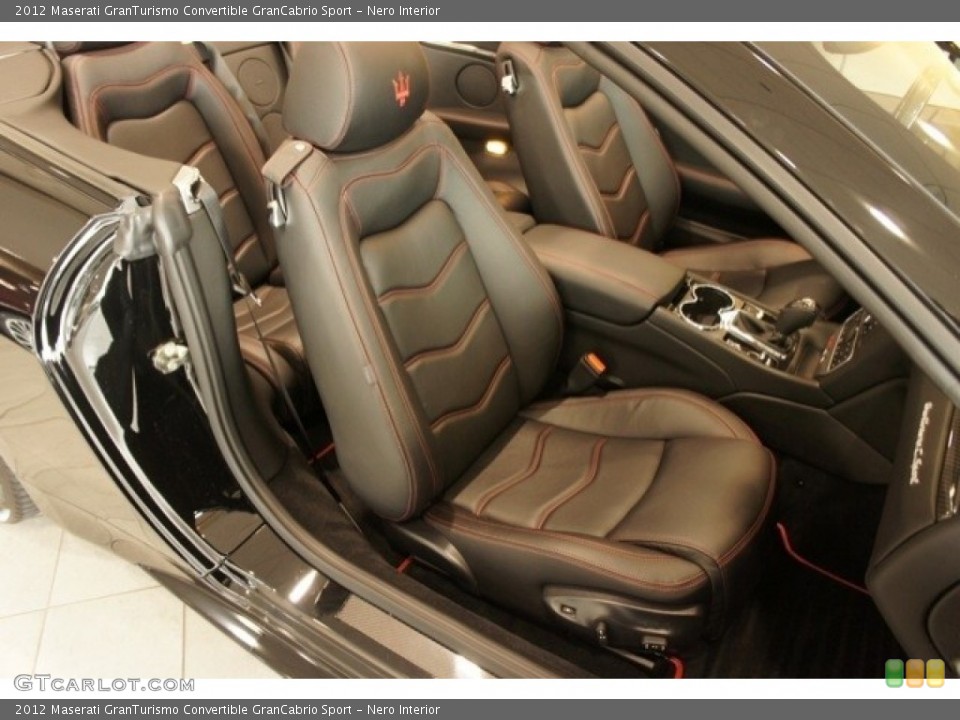 Nero Interior Photo for the 2012 Maserati GranTurismo Convertible GranCabrio Sport #53872168