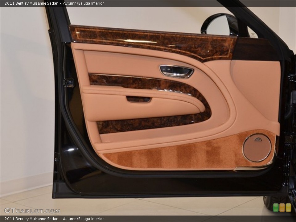 Autumn/Beluga Interior Door Panel for the 2011 Bentley Mulsanne Sedan #53872357