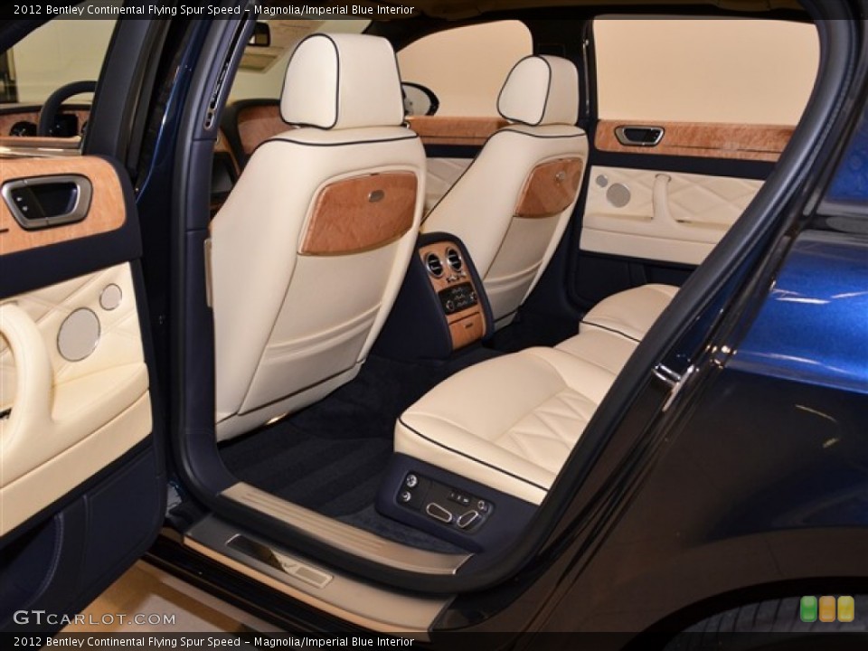 Magnolia/Imperial Blue Interior Photo for the 2012 Bentley Continental Flying Spur Speed #53872570
