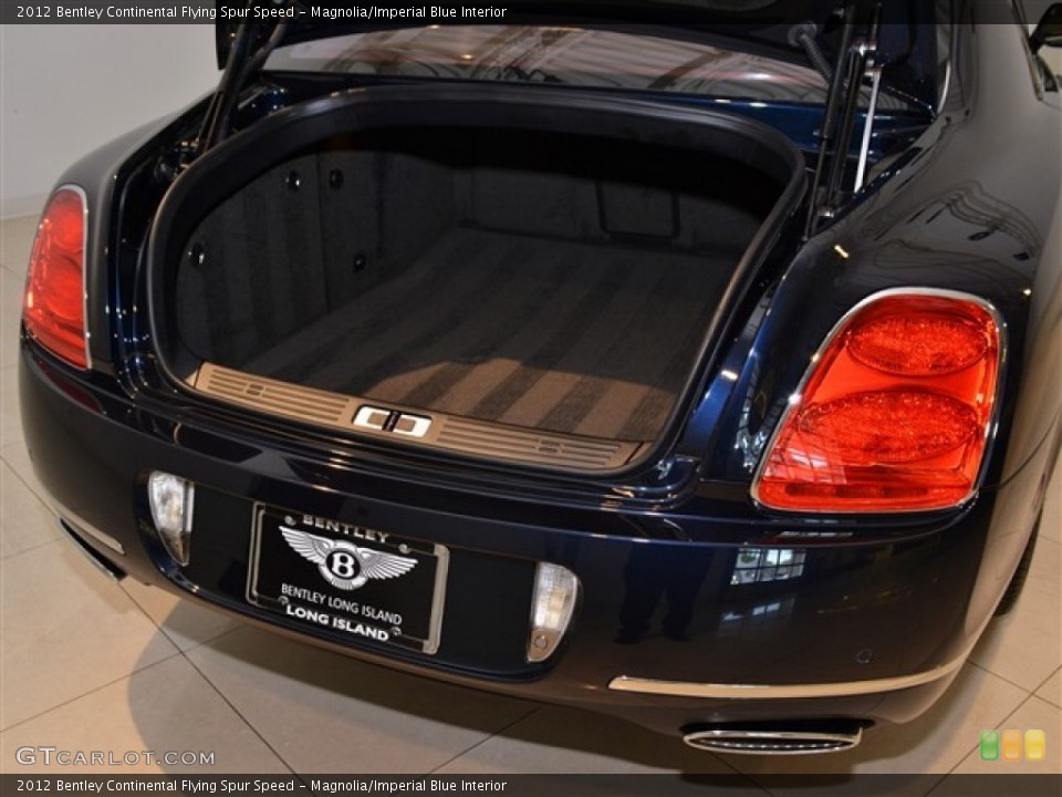 Magnolia/Imperial Blue Interior Trunk for the 2012 Bentley Continental Flying Spur Speed #53872671