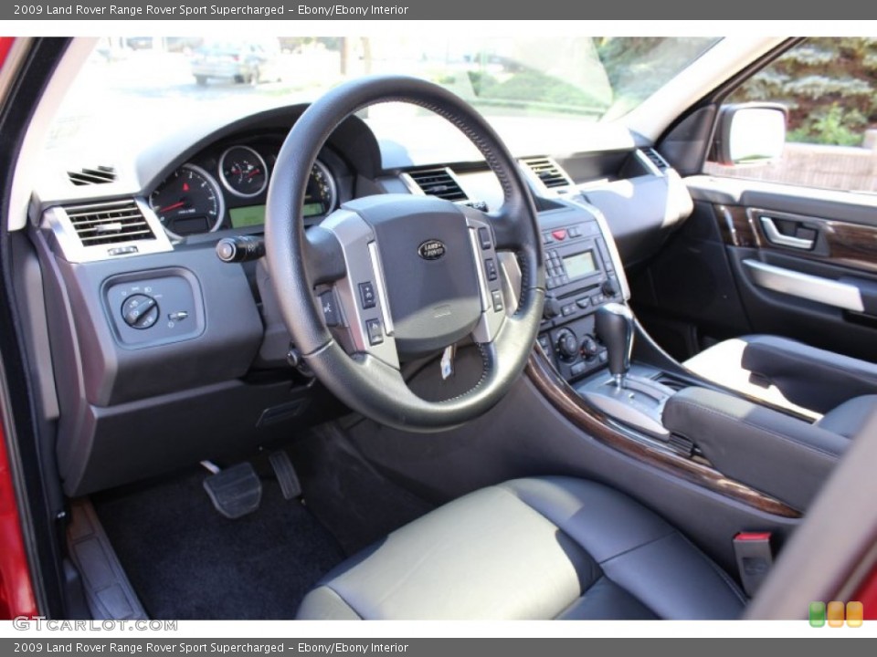 Ebony/Ebony Interior Photo for the 2009 Land Rover Range Rover Sport Supercharged #53873501