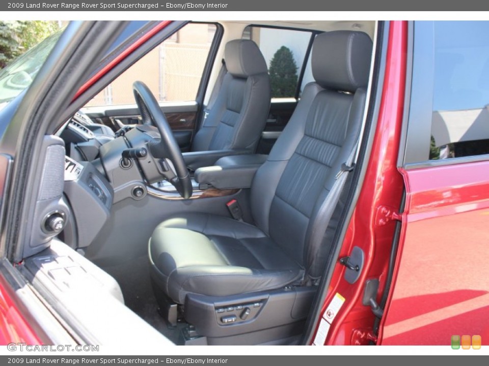 Ebony/Ebony Interior Photo for the 2009 Land Rover Range Rover Sport Supercharged #53873516