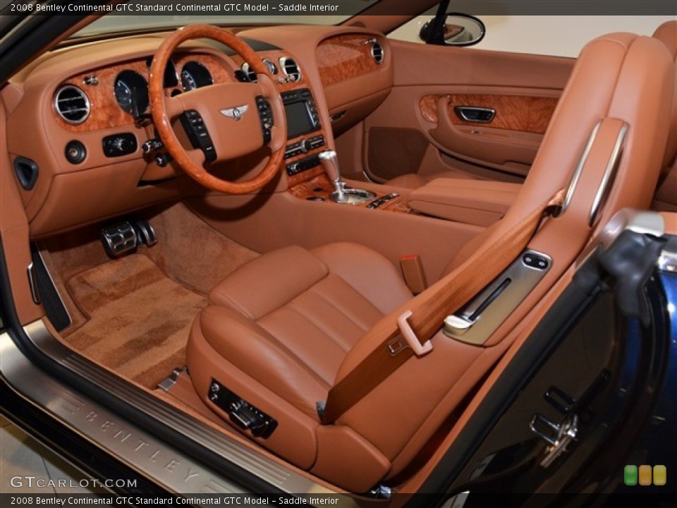 Saddle Interior Photo for the 2008 Bentley Continental GTC  #53873540
