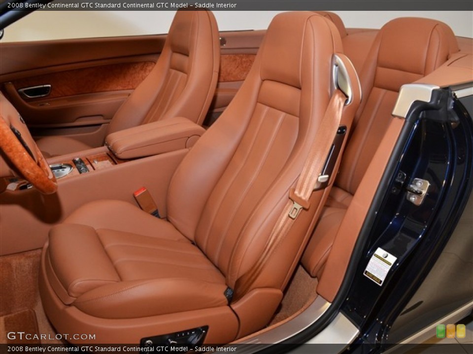 Saddle Interior Photo for the 2008 Bentley Continental GTC  #53873567