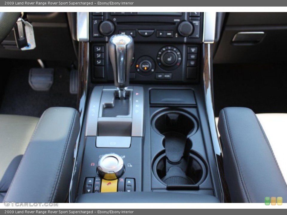Ebony/Ebony Interior Transmission for the 2009 Land Rover Range Rover Sport Supercharged #53873576