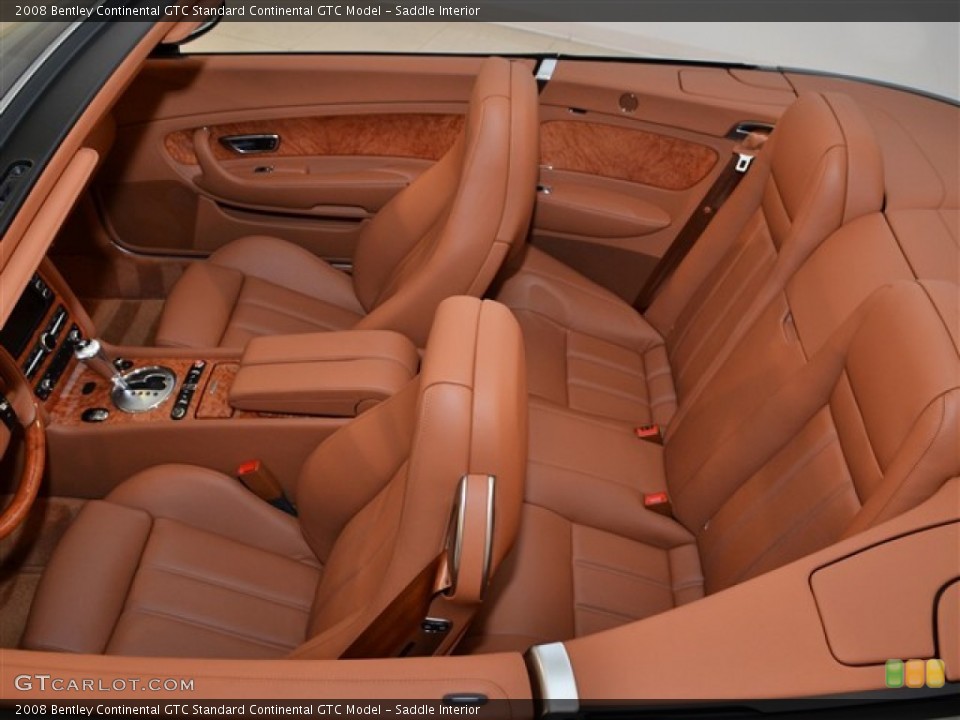 Saddle Interior Photo for the 2008 Bentley Continental GTC  #53873605
