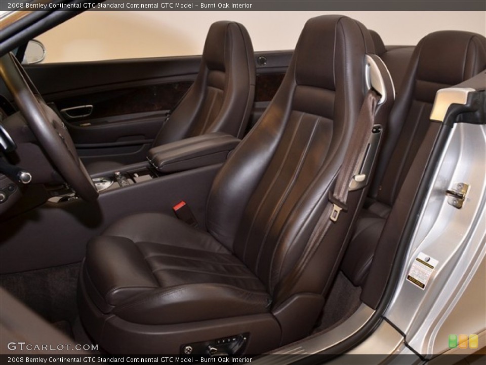 Burnt Oak Interior Photo for the 2008 Bentley Continental GTC  #53874092