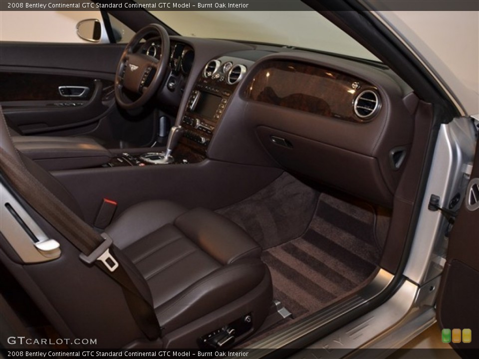 Burnt Oak Interior Photo for the 2008 Bentley Continental GTC  #53874107