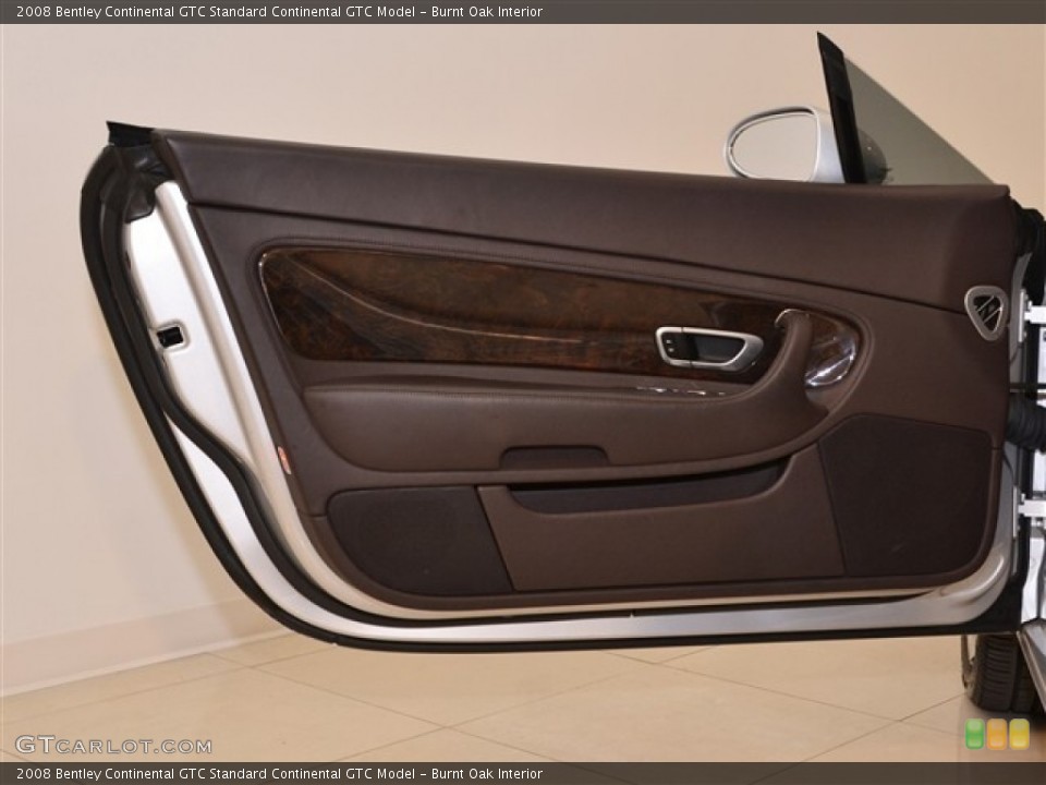 Burnt Oak Interior Door Panel for the 2008 Bentley Continental GTC  #53874125