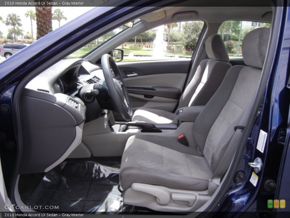 Gray Interior Photo for the 2010 Honda Accord LX Sedan #53877204