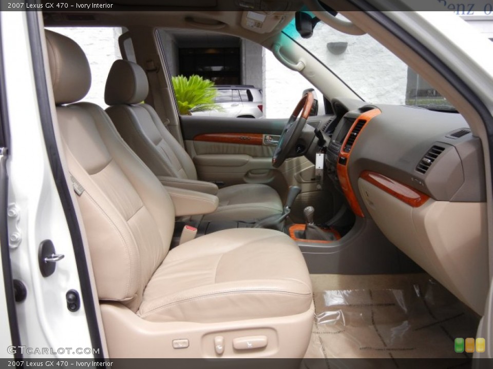 Ivory Interior Photo for the 2007 Lexus GX 470 #53877515
