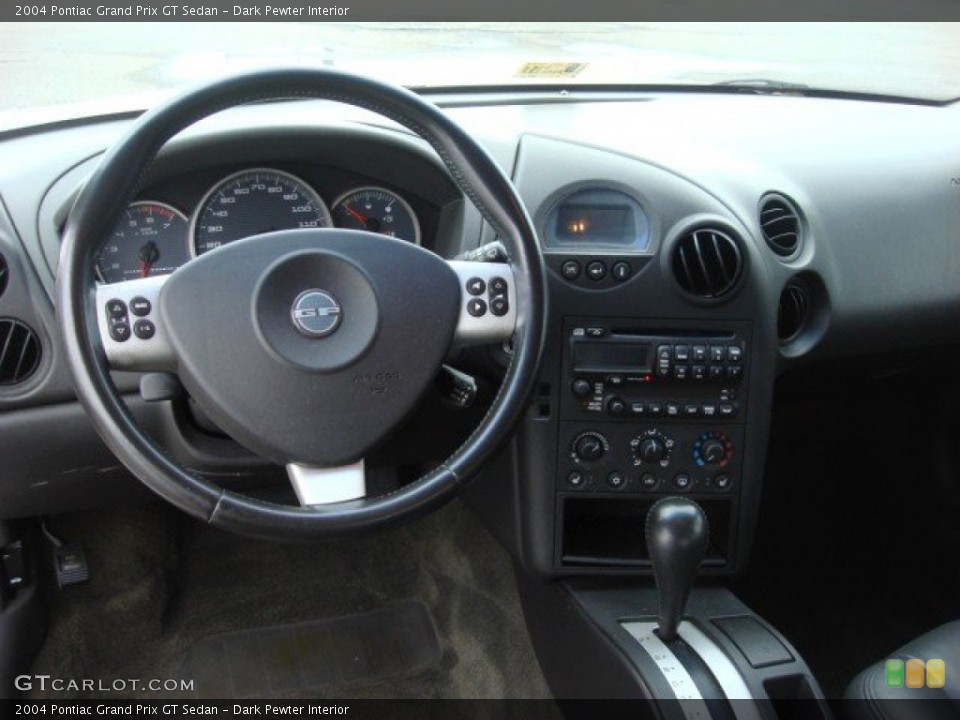 Dark Pewter Interior Dashboard for the 2004 Pontiac Grand Prix GT Sedan #53878099