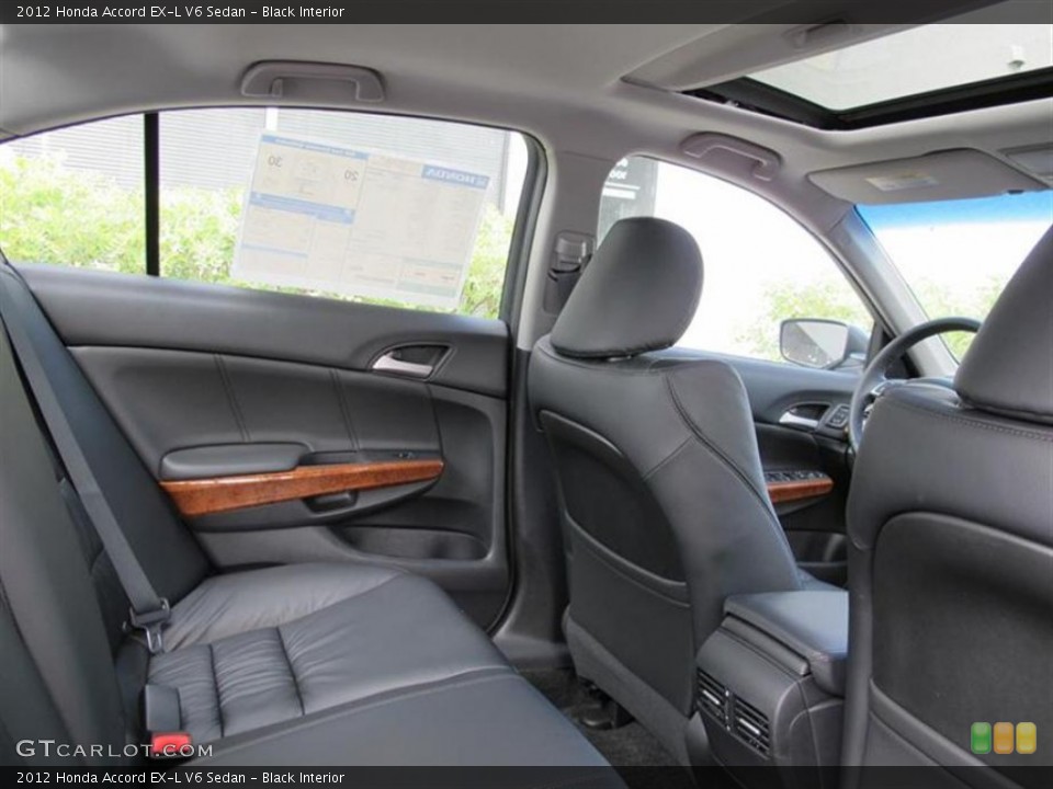 Black Interior Photo for the 2012 Honda Accord EX-L V6 Sedan #53881923