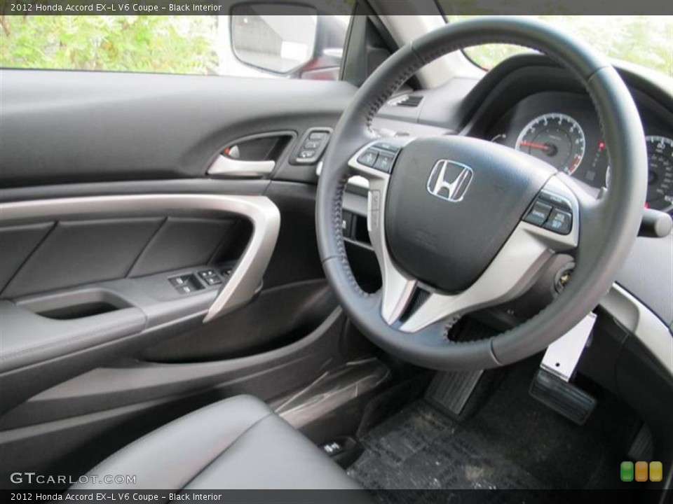 Black Interior Photo for the 2012 Honda Accord EX-L V6 Coupe #53882171