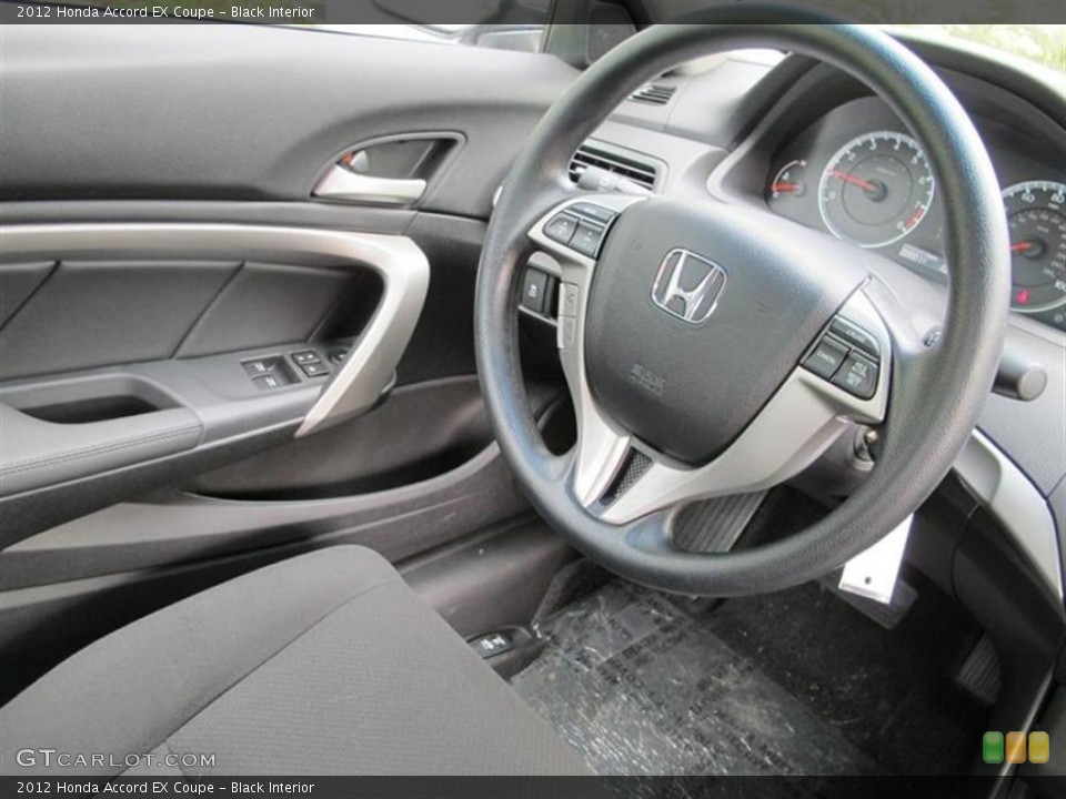 Black Interior Photo for the 2012 Honda Accord EX Coupe #53882264