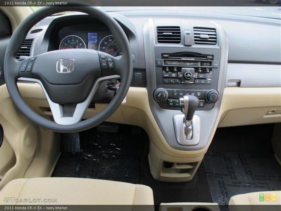 Ivory Interior Dashboard for the 2011 Honda CR-V EX #53882426