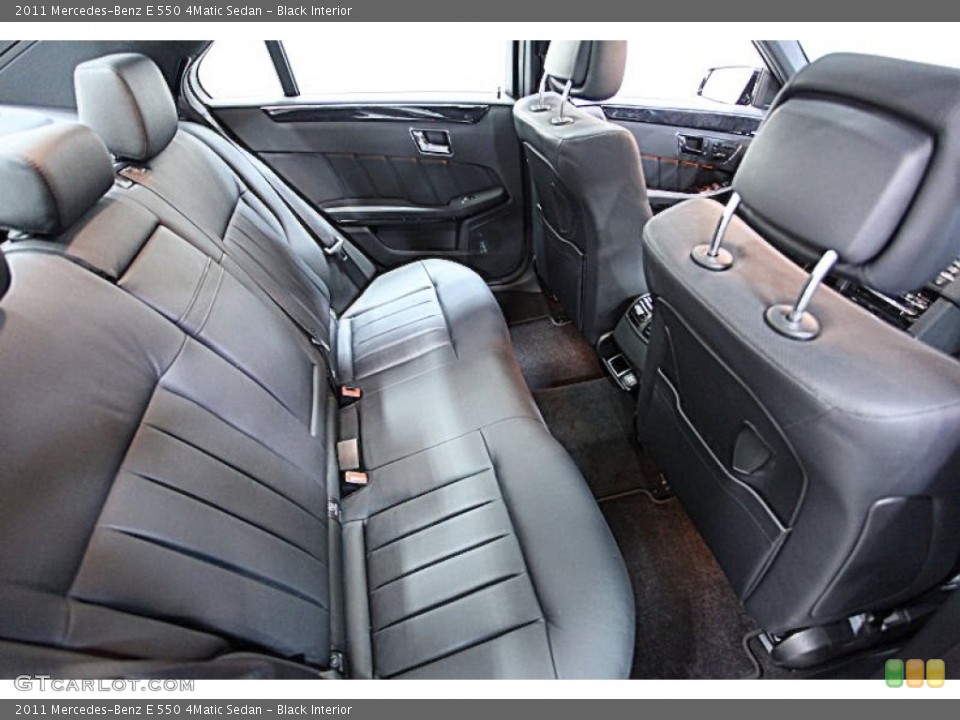 Black Interior Photo for the 2011 Mercedes-Benz E 550 4Matic Sedan #53883812