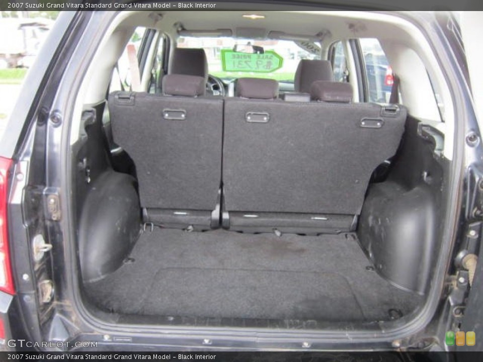 Black Interior Trunk for the 2007 Suzuki Grand Vitara  #53883935