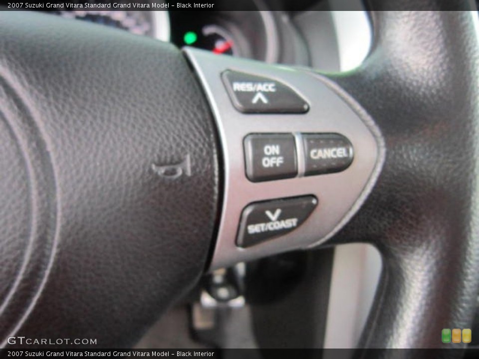 Black Interior Controls for the 2007 Suzuki Grand Vitara  #53884001