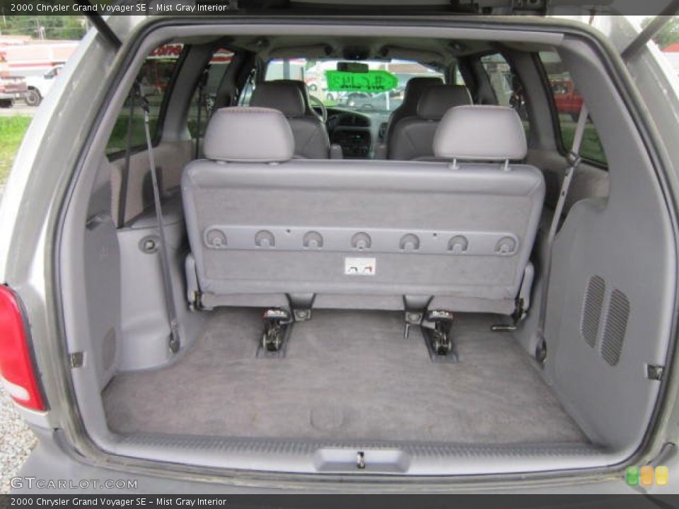 Mist Gray Interior Trunk for the 2000 Chrysler Grand Voyager SE #53884154