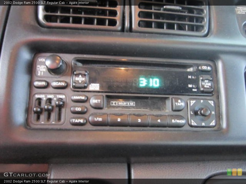 Agate Interior Audio System for the 2002 Dodge Ram 2500 SLT Regular Cab #53885585