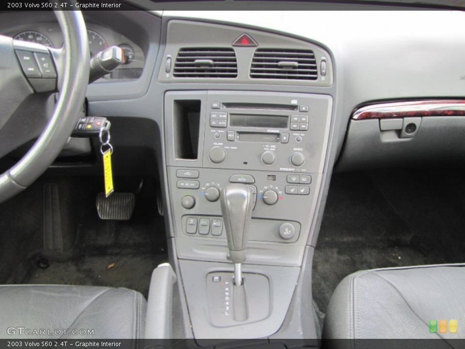 Graphite Interior Controls for the 2003 Volvo S60 2.4T #53886959