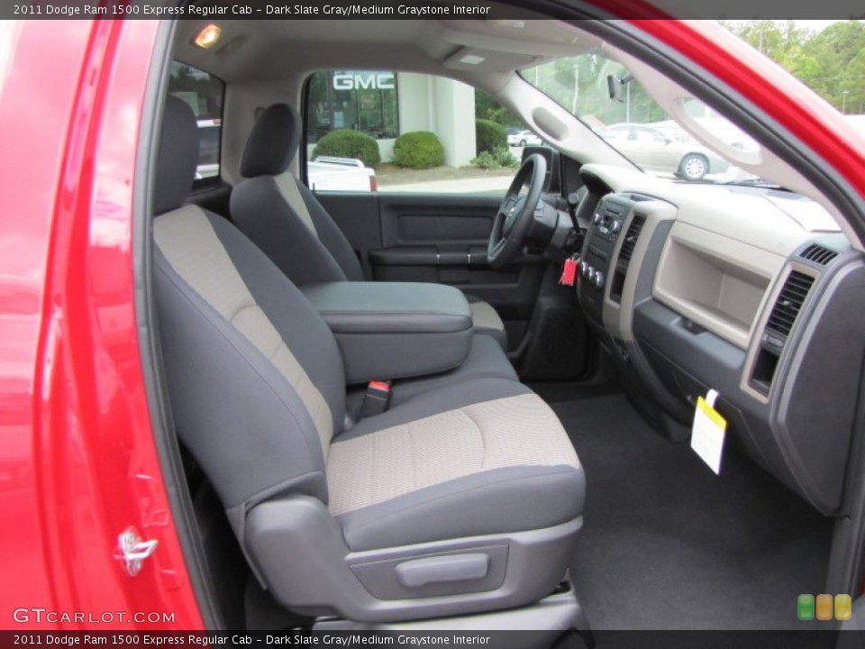 Dark Slate Gray/Medium Graystone Interior Photo for the 2011 Dodge Ram 1500 Express Regular Cab #53887295