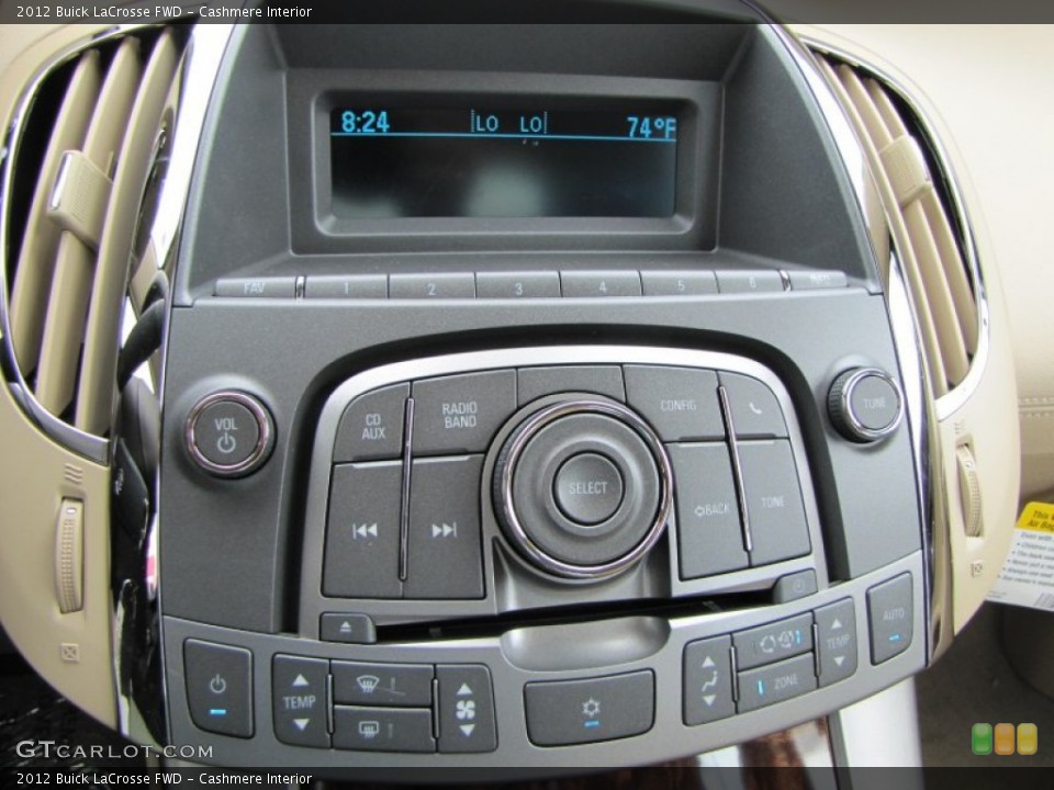 Cashmere Interior Controls for the 2012 Buick LaCrosse FWD #53887487