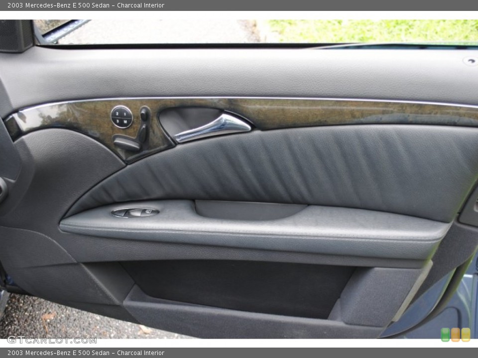 Charcoal Interior Door Panel for the 2003 Mercedes-Benz E 500 Sedan #53888516