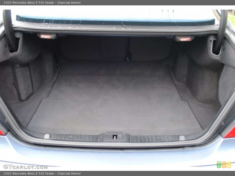 Charcoal Interior Trunk for the 2003 Mercedes-Benz E 500 Sedan #53888564