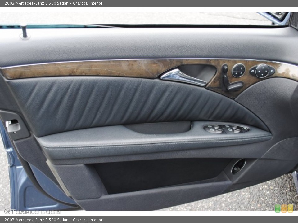 Charcoal Interior Door Panel for the 2003 Mercedes-Benz E 500 Sedan #53888597