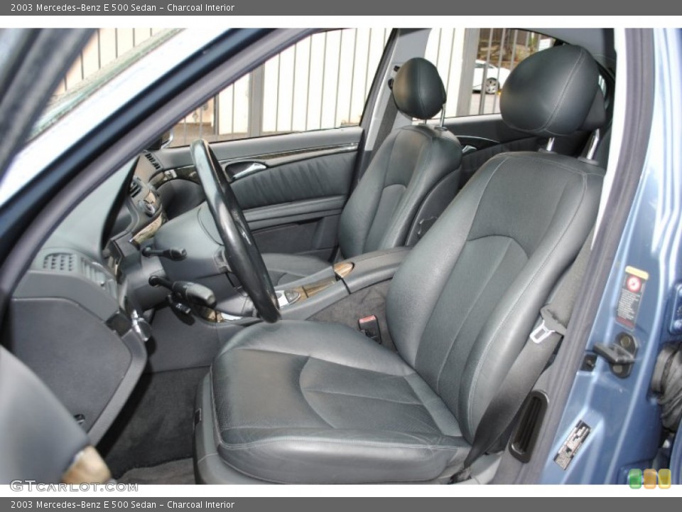 Charcoal Interior Photo for the 2003 Mercedes-Benz E 500 Sedan #53888612