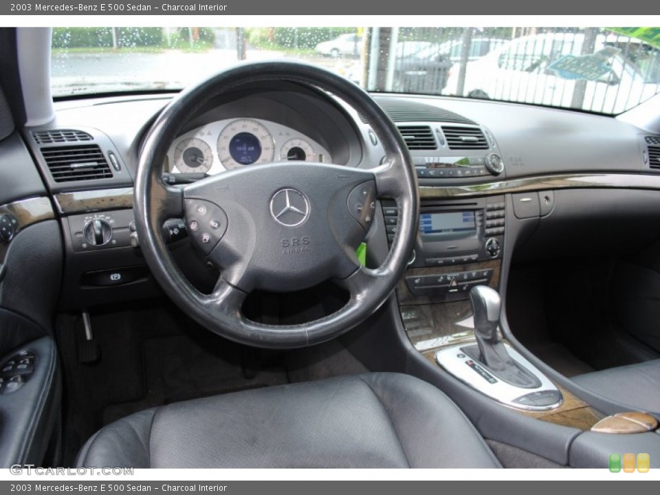 Charcoal Interior Dashboard for the 2003 Mercedes-Benz E 500 Sedan #53888672