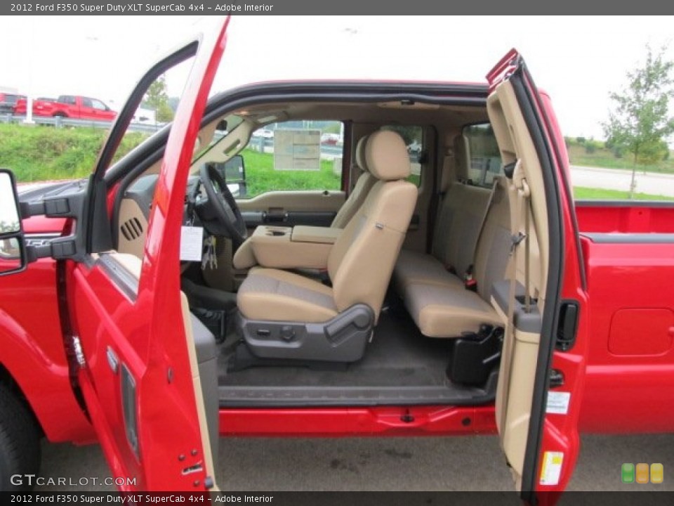 Adobe Interior Photo for the 2012 Ford F350 Super Duty XLT SuperCab 4x4 #53890694