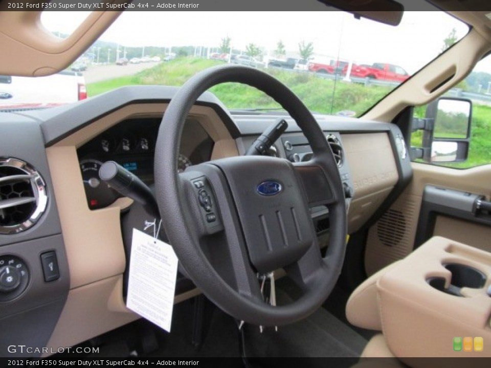Adobe Interior Steering Wheel for the 2012 Ford F350 Super Duty XLT SuperCab 4x4 #53890736