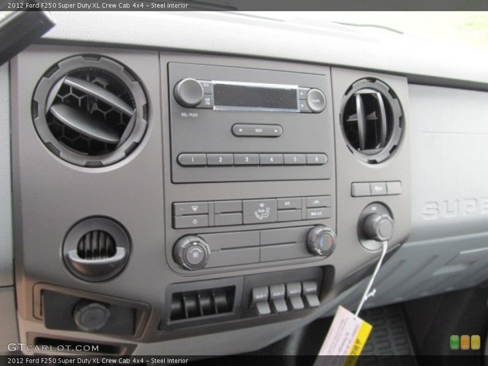 Steel Interior Controls for the 2012 Ford F250 Super Duty XL Crew Cab 4x4 #53891174