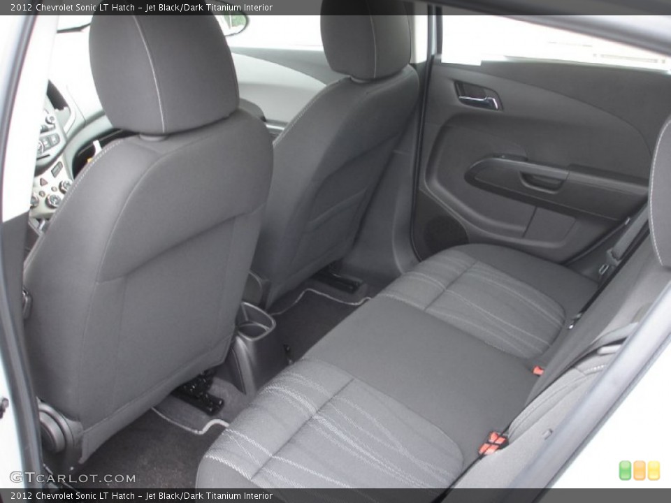 Jet Black/Dark Titanium Interior Photo for the 2012 Chevrolet Sonic LT Hatch #53892039