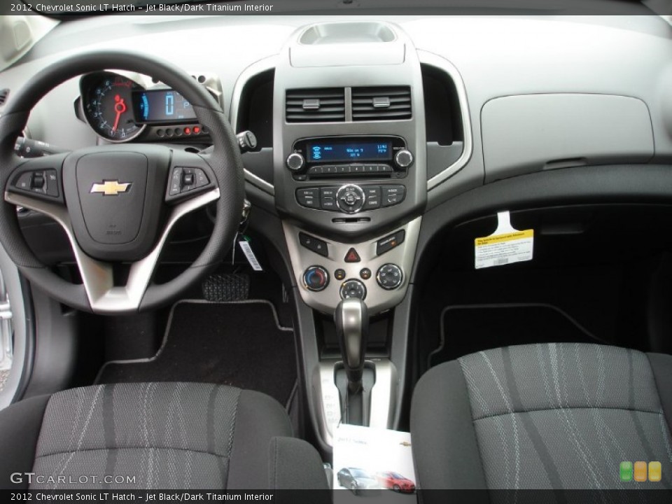 Jet Black/Dark Titanium Interior Dashboard for the 2012 Chevrolet Sonic LT Hatch #53892062