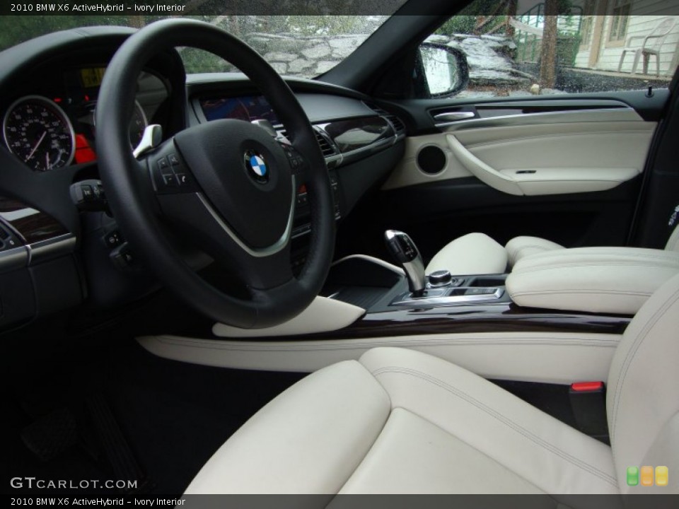 Ivory Interior Photo for the 2010 BMW X6 ActiveHybrid #53892092