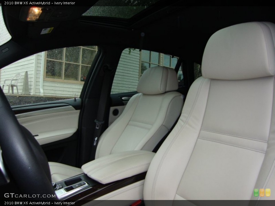 Ivory Interior Photo for the 2010 BMW X6 ActiveHybrid #53892110