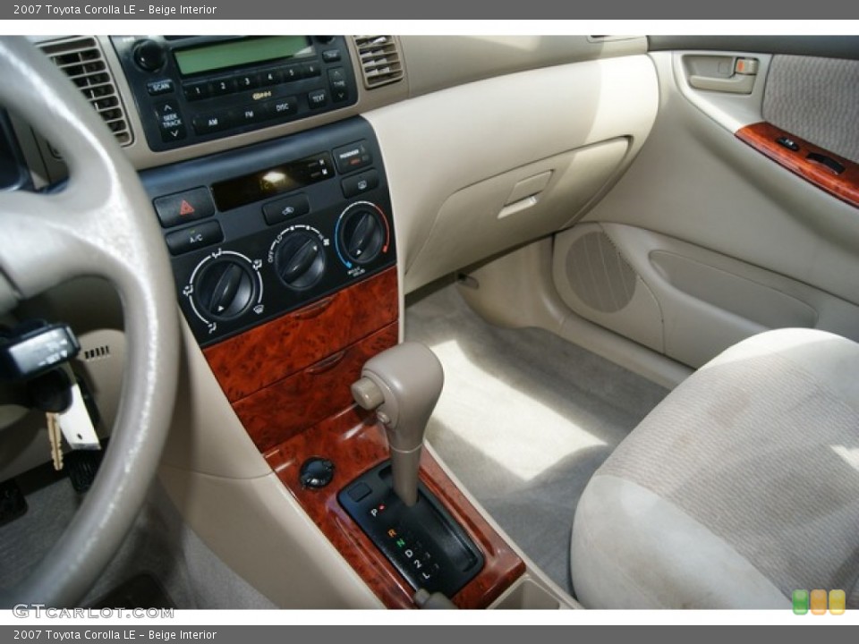 Beige Interior Transmission for the 2007 Toyota Corolla LE #53894408