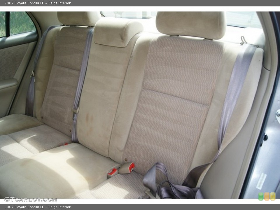 Beige Interior Photo for the 2007 Toyota Corolla LE #53894435