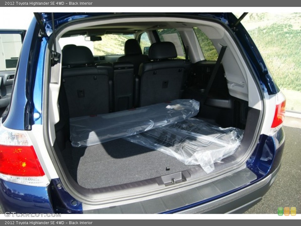 Black Interior Trunk for the 2012 Toyota Highlander SE 4WD #53894819