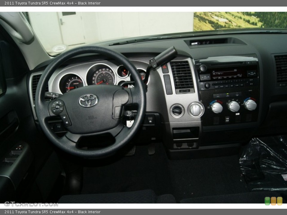Black Interior Dashboard for the 2011 Toyota Tundra SR5 CrewMax 4x4 #53895353