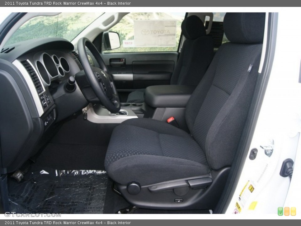 Black Interior Photo for the 2011 Toyota Tundra TRD Rock Warrior CrewMax 4x4 #53895434