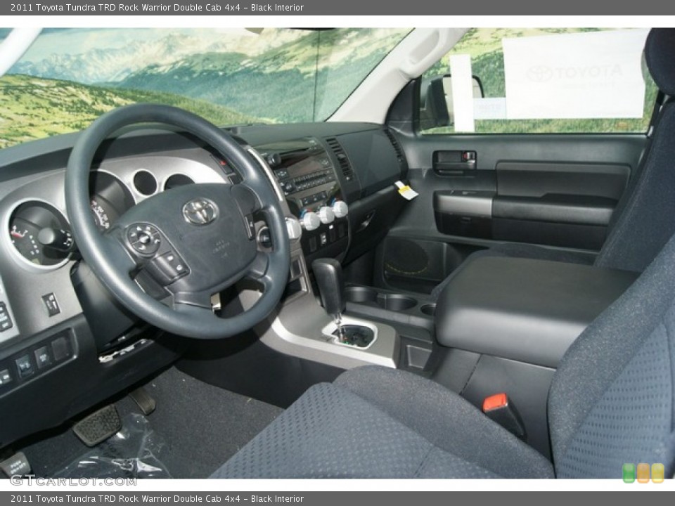 Black Interior Photo for the 2011 Toyota Tundra TRD Rock Warrior Double Cab 4x4 #53895542