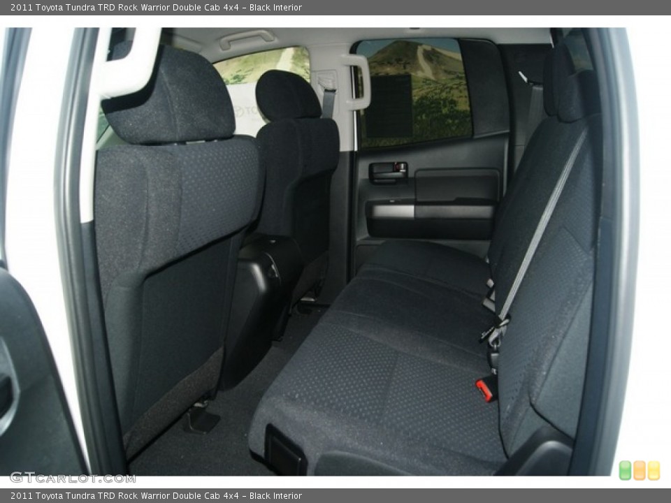 Black Interior Photo for the 2011 Toyota Tundra TRD Rock Warrior Double Cab 4x4 #53895575