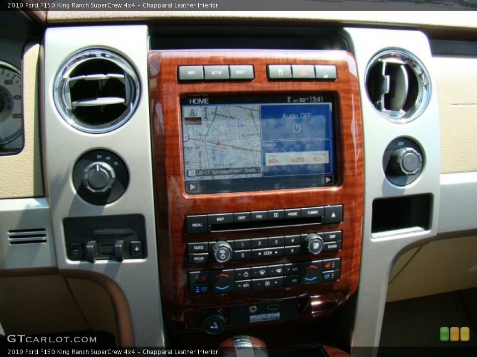Chapparal Leather Interior Navigation for the 2010 Ford F150 King Ranch SuperCrew 4x4 #53895656