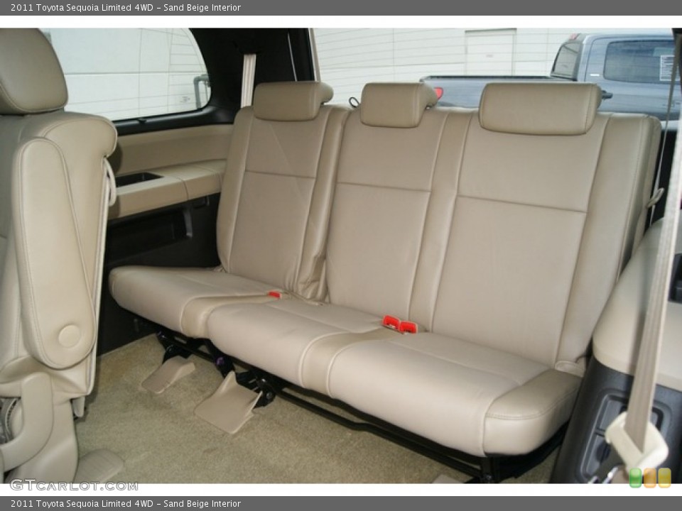 Sand Beige Interior Photo for the 2011 Toyota Sequoia Limited 4WD #53896475