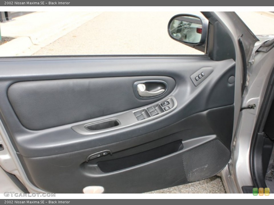 Black Interior Door Panel for the 2002 Nissan Maxima SE #53896544